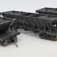 BBW - IDR MODELS  - Pk07 BBW-W340, BBW-W542 and BBW-W549. Riveted Bogie Ballast Wagon in RTR HO scale NSWGR NOW IN STOCK