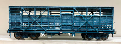 BCW 30846 Eureka NSWR CATTLE WAGON WEATHERED H0 2nd Hand - BCW 30846 Eureka Models