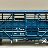 BCW 30877 Eureka NSWR CATTLE WAGON WEATHERED H0 2nd Hand - BCW 30877 Eureka Models
