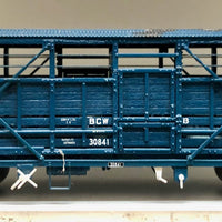BCW 30841 Eureka NSWR CATTLE WAGON WEATHERED H0 2nd Hand - BCW 30841 Eureka Models