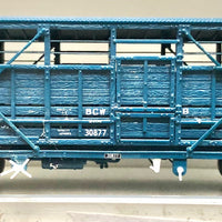 BCW 30877 Eureka NSWR CATTLE WAGON WEATHERED H0 2nd Hand - BCW 30877 Eureka Models