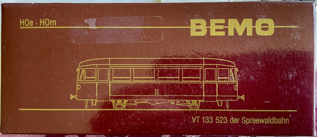 BEMO 1233 833 VT 133 523 HOe 9mm Narrow gauge (PRE-OWNED) HOe 9mm ...