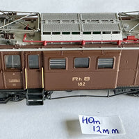 BEMO 1298 142 Krokodil metal HOm 12mm Narrow gauge  (PRE-OWNED) HOm  12mm