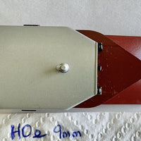 BEMO Narrow gauge 2286 113 of the RhB x 9013 Snowplough Track Cleaner DUMMY UNIT - (PRE-OWNED) HOe 9mm