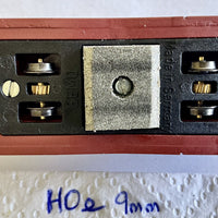 BEMO Narrow gauge 2286 113 of the RhB x 9013 Snowplough Track Cleaner DUMMY UNIT - (PRE-OWNED) HOe 9mm