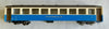 BEMO 3090 HOe 9mm Narrow gauge MOO Schmalspur Bahn M 1:87 First Class Coach Passenger Car (PRE-OWNED) HOe 9mm