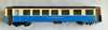 BEMO 3091 HOe 9mm Narrow gauge MOO Schmalspur Bahn M 1:87 First Class Coach Passenger Car (PRE-OWNED) HOe 9mm