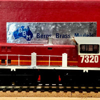 73 class of N.S.W.G.R.  DCC fitted non sound decoder DIESEL 7320 CANDY - BERGS BRASS MODELS - BRASS TRAIN.