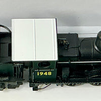 V 11 Z19 1948 CENTENARY 1955 DCC-SOUND, Cut-Way Cab, White Roof with no generator, no Marker Lights, no HEADLIGHT, 6 Wheel Tender, CASULA HOBBIES RTR Models.