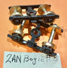 2AN NSWGR Passenger car Bogies with metal wheels one pair, stock Sale HO #3
