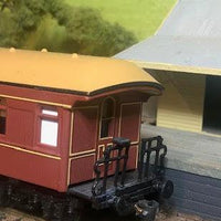 BJ 1st Class Passenger Car with metal wheels + Kadee Couplers - NSWGR - Austrains Models -  2nd hand