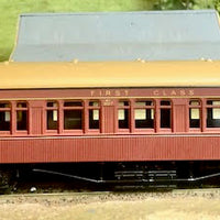 BJ 1st Class Passenger Car with metal wheels + Kadee Couplers - NSWGR - Austrains Models -  2nd hand