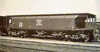 FLH-6 - NSWGR 36' Bogie Limestone Hopper - 4 pack SET 3.