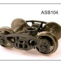 104: Rail Tank Car Roller Bearing HO Bogie: SDS Models: ASB104 ^