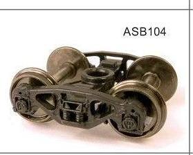 104: Rail Tank Car Roller Bearing HO Bogie: SDS Models: ASB104 ^