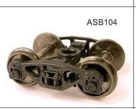 104: Rail Tank Car Roller Bearing HO Bogie: SDS Models: ASB104