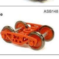 148: VR Black Spring Bogie HO DISC WHEELS SDS Models: ASB148