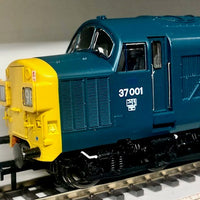 Accurascale acc2304. Class 37/0 37001 In BR Blue Livery ACC2304 PRE-OWNED