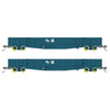 Buckambool Models 'N scale' - CDY 16/82 - Open Wagon 2 pack – PTC Blue with White L7