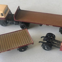 TWO BRITISH RAIL TRANSPORT TRUCKS & TRAILERS FOR SALE HO-OO