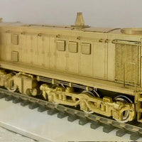 48 Class NSWGR DIESEL LOCOMOTIVE UN-PAINTED NEW MINT CONDITION, test run only - SAMHONGSA - BERGS BRASS MODEL . (4th)