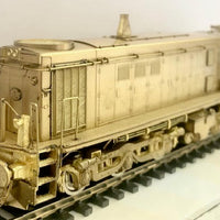 48 Class NSWGR DIESEL LOCOMOTIVE UN-PAINTED NEW MINT CONDITION, test run only - SAMHONGSA - BERGS BRASS MODEL.