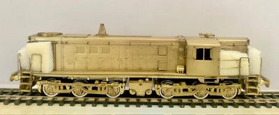 48 Class NSWGR DIESEL LOCOMOTIVE UN-PAINTED NEW MINT CONDITION, test run only - SAMHONGSA - BERGS BRASS MODEL. (5th)