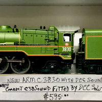 SOUND C38 CLASS NSWGR 3830 comes with DCC plus SOUND & working Headlight and free postage with tracking.