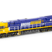 C44-46s -SOUND DCC - 9211  PACIFIC NATIONAL Blue-Yellow -  NEW UGL C44ACI DIESEL AUSCISION LOCOMOTIVE