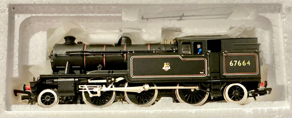 V1 Locomotive No67664 B.R. BLACK ( Hopper Type Bunker).- BACHMANN RAILWAYS OO Scale Item No31-602