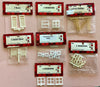 Campbell Scale models packs of Doors, Windows, Porch Rails, (7 pks)  old stock Sale at old prices HO #65