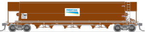 CHS-NHVF-Pk-016 IDR Models NHVF late 1990’s Faded SRA Red with Faded Freight Rail Logo Wagon Numbers; 35109, 35135, 35173, 35212 ; Wagon Numbers;  Bogie coal Wagon HO NSWGR