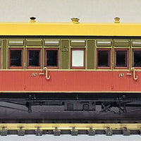 NOW IN STOCK CX01 - CX1371 Mansard Roof, Tuscan Red and Russet, full Lining, Ochre Mansard Roof (1930's) - Casula Hobbies Model Railways