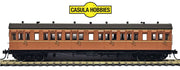 NOW IN STOCK- CX03 - CX1181 NSWGR Passenger Carriage - Mansard Roof, Indian Red, with Single Line, Dark Grey Mansard Roof - Casula Hobbies Model Railways