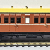 NOW IN STOCK- CX04 - CX1389 - Mansard Roof, Indian Red, with Single Line, Ochre Mansard Roof - Casula Hobbies Model Railways