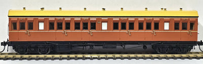 NOW IN STOCK- CX04 - CX1389 - Mansard Roof, Indian Red, with Single Line, Ochre Mansard Roof - Casula Hobbies Model Railways