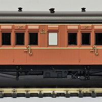NOW IN STOCK- CX05- CX1632 NSWGR Passenger Carriage - Elliptical Roof, Indian Red, with Single Line, Dark Grey Elliptical Roof - Casula Hobbies Model Railways
