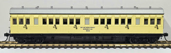 CX12- W619X converted Way & Works Van Cream, Silver Mansard Roof Casula Hobbies Model Railways. *