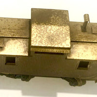 USA CABOOSE - HO MODELS BRASS - un-painted, brand ?, no original box, see photos for condition - USA BRASS MODELS