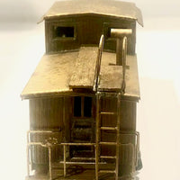 USA CABOOSE - HO MODELS BRASS - un-painted, brand ?, no original box, see photos for condition - USA BRASS MODELS