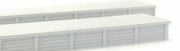 PLATFORMS ; FOUR NSWGR COUNTRY STATION TIMBER PLATFORM STRAIGHTS = 460mm LONG HO - Rail Central Models: RC1002