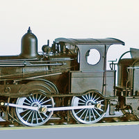 V4. Z12 1235 Locomotive No 1235 all Black - Baldwin bogie tender, with DCC SOUND. "