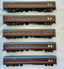 RUB Air Condition set (5 Passenger Cars as in photos) NSWGR with KADEE couplers and metal wheels fitted - 2nd hand