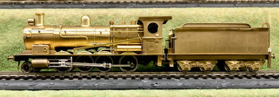 D50 Class 2-8-0 STANDARD GOODS LOCOMOTIVE of N.S.W.G.R. UN-PAINTED BERGS JAPAN BRASS MODELS - 2ND HAND BRASS MODEL.