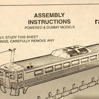ATHEARN ITEM N0 2170 RDC - 1 - HO RTR BAND DRIVE Powered DC- new - mint condition - AMERICAN MODELS