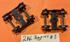 2AE Goods Wagon Bogies with metal wheels one pair, stock Sale HO #3
