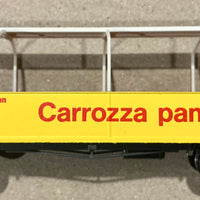 BEMO H0m 3280 100 Passenger Car Observation Car Rhaetian Railway RhB HOe 9mm Narrow gauge  Coach Passenger Car (PRE-OWNED) HOe 9mm