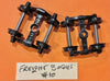NSWGR Freight Bogies with RP25 metal axle plastic wheels one pair, Pre-used models stock Sale HO #10