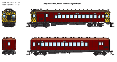 DERM Pack 1-A DCC SOUND containing RM 62 + MT 28. VR RAILMOTORS - IDR MODELS NOW IN STOCK