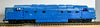 Kitmaster model class 55 'Deltic' Locomotive 'body' fitted on a very good runing Athearn chassis with Kadee couplers (realy selling the chassis) but the body could be cleaned and painted and completed.